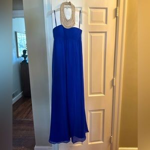 Formal dress. Size 8. Cobalt blue.